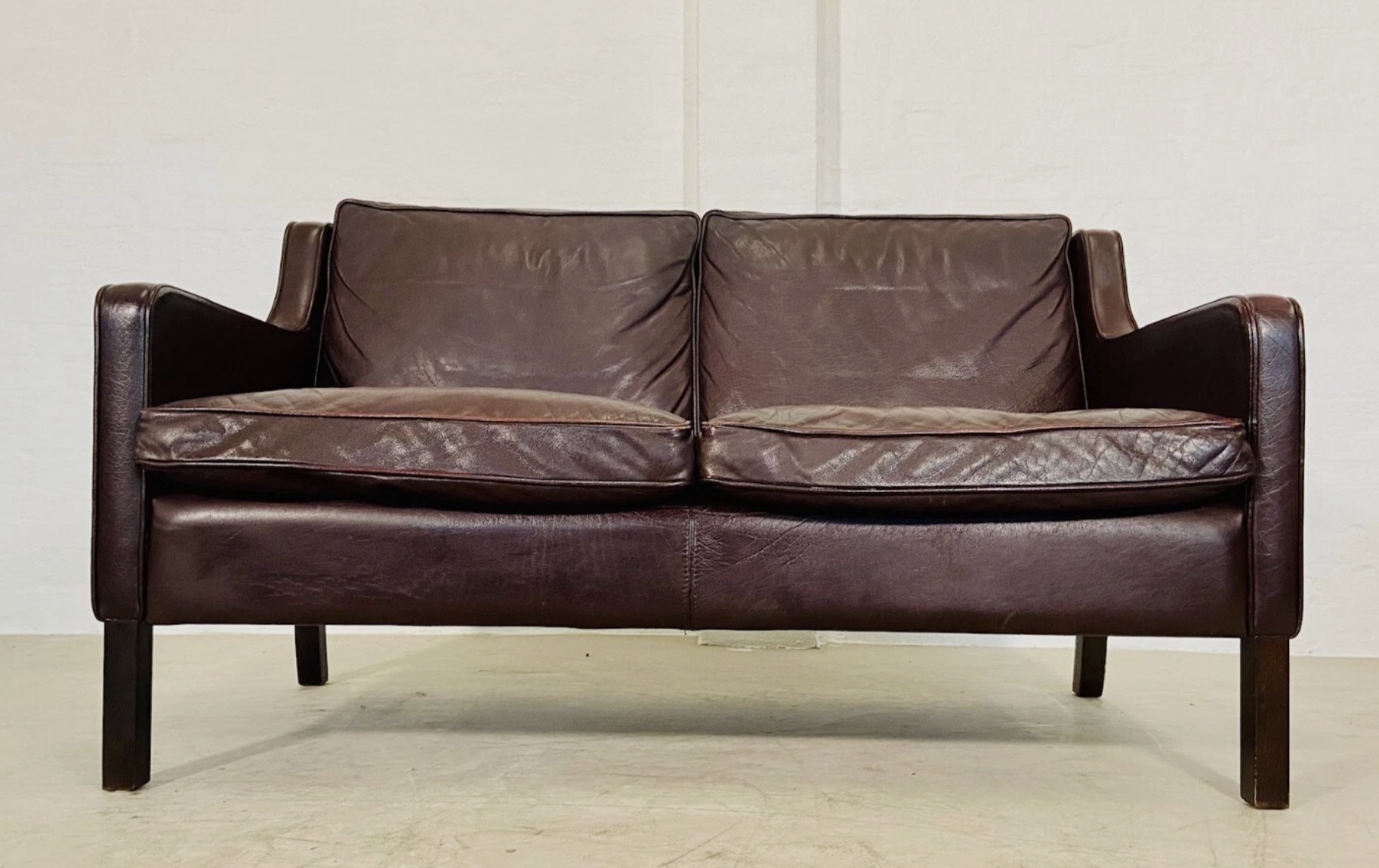 Danish Vintage Mid Century Stouby  2 Seater sofa 1960's