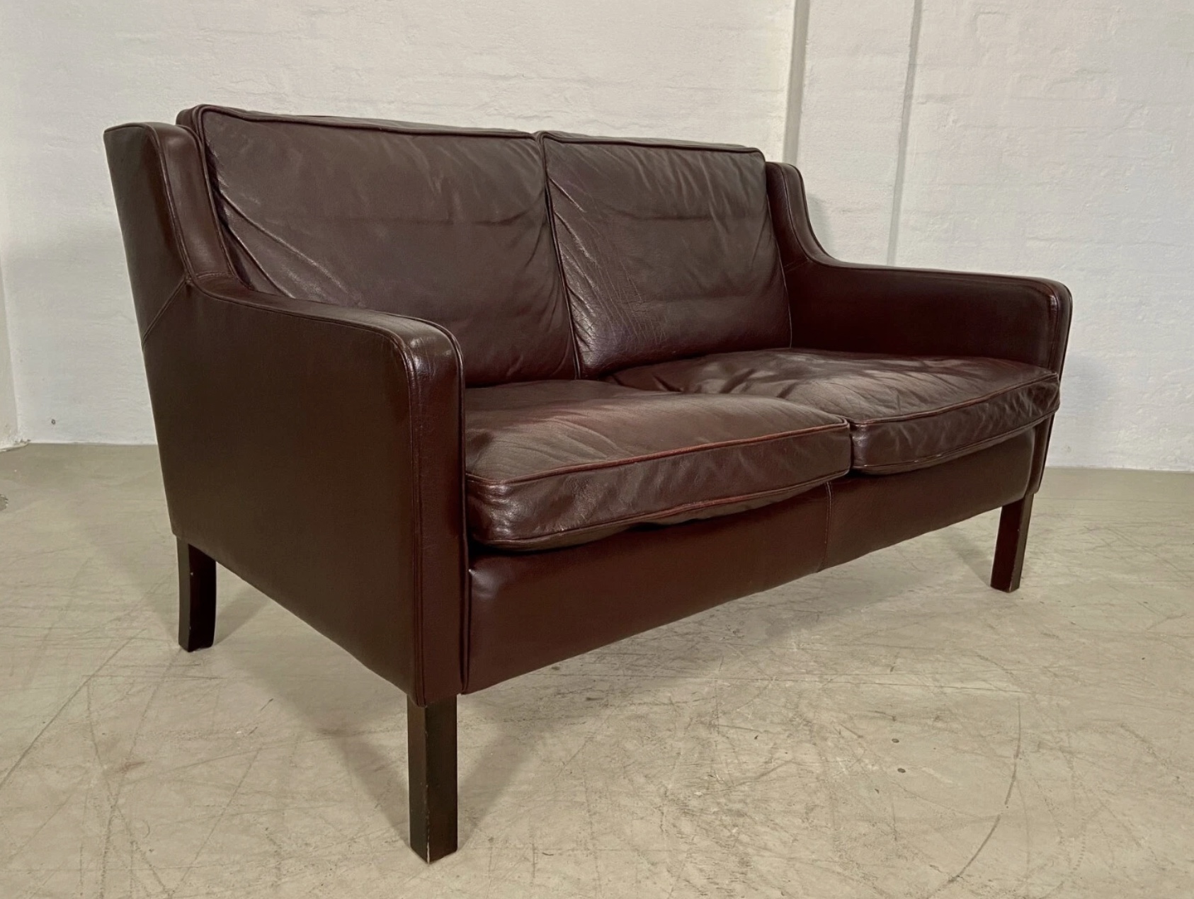 Danish Vintage Mid Century Stouby  2 Seater sofa 1960's