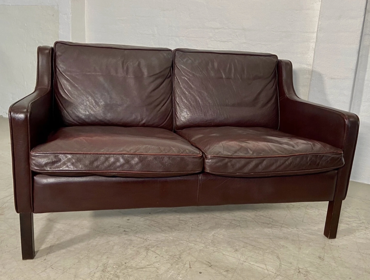 Danish Vintage Mid Century Stouby  2 Seater sofa 1960's