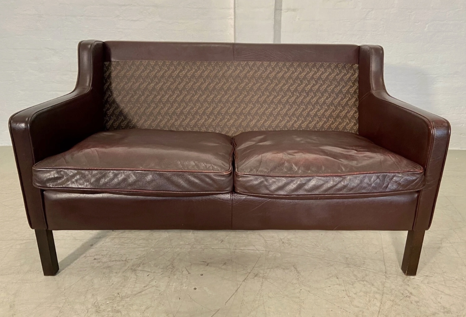 Danish Vintage Mid Century Stouby  2 Seater sofa 1960's
