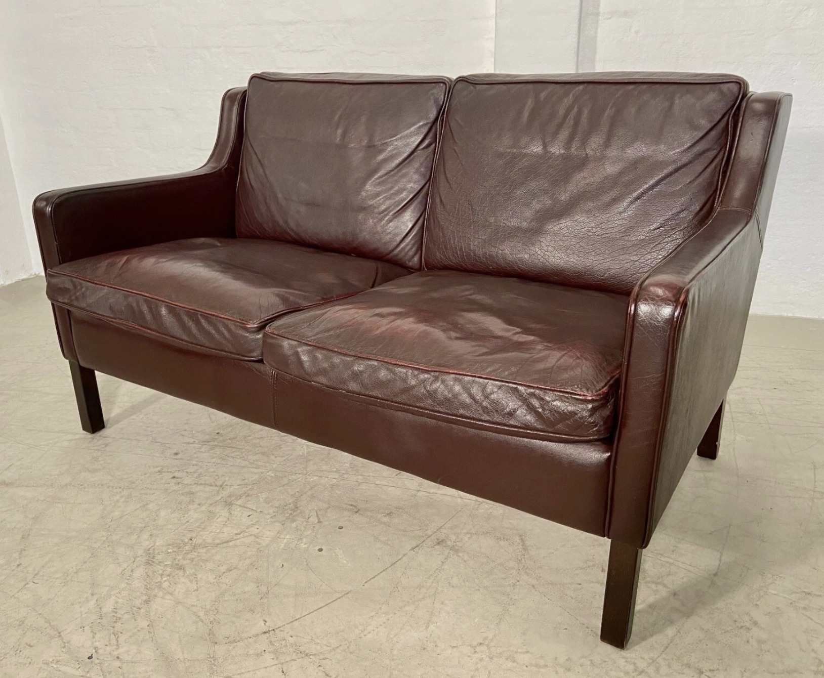 Danish Vintage Mid Century Stouby  2 Seater sofa 1960's