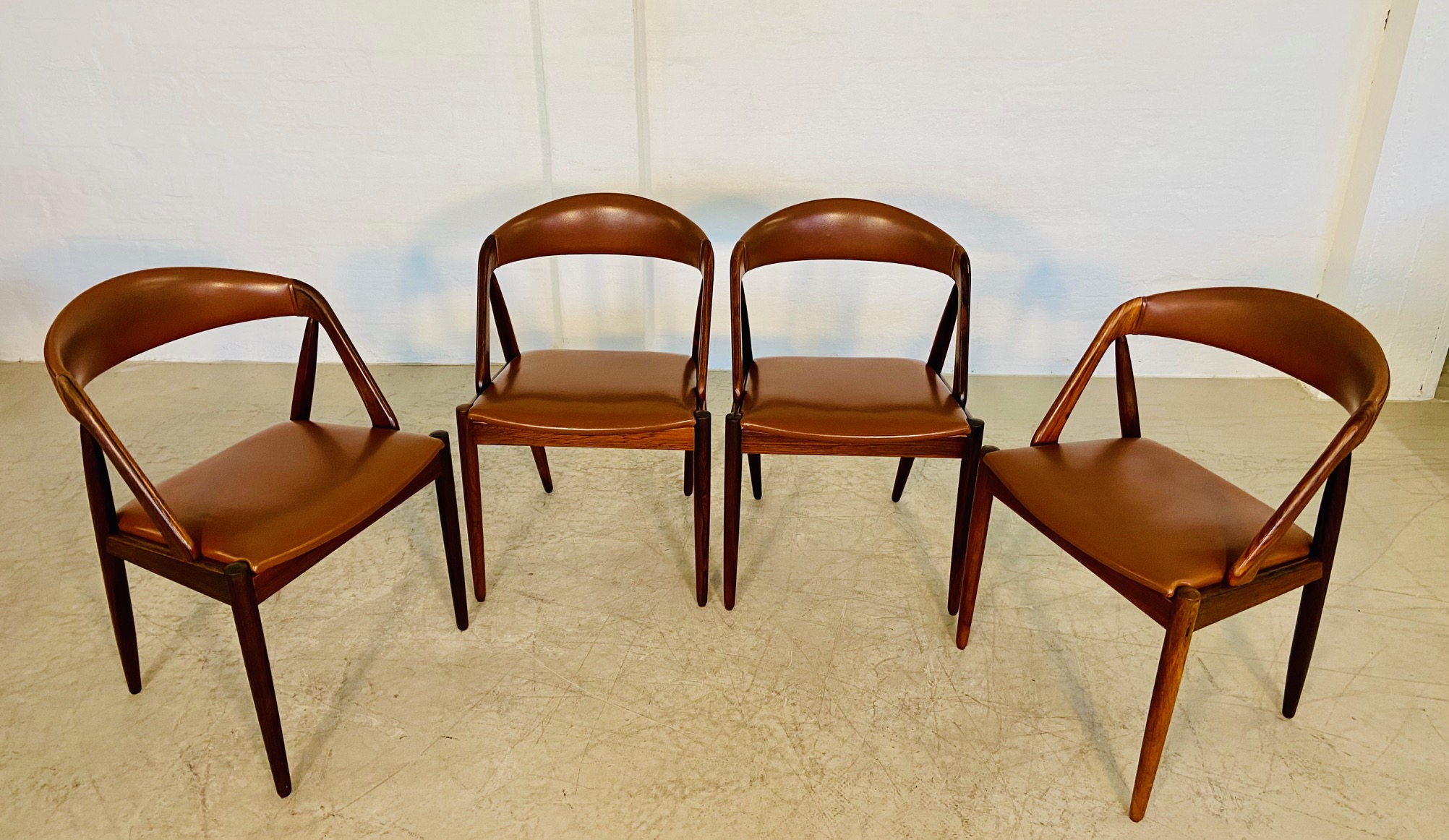 IMG_5564 Vintage Danish Kai Kristiansen Model 31 Dining Chairs – Set of 4 in Rosewood