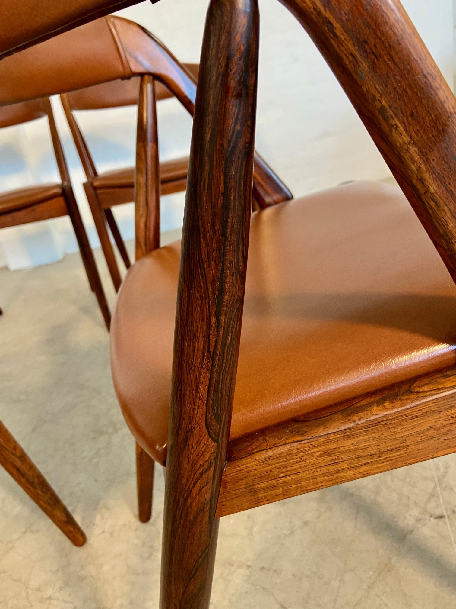 IMG_5574 Vintage Danish Kai Kristiansen Model 31 Dining Chairs – Set of 4 in Rosewood
