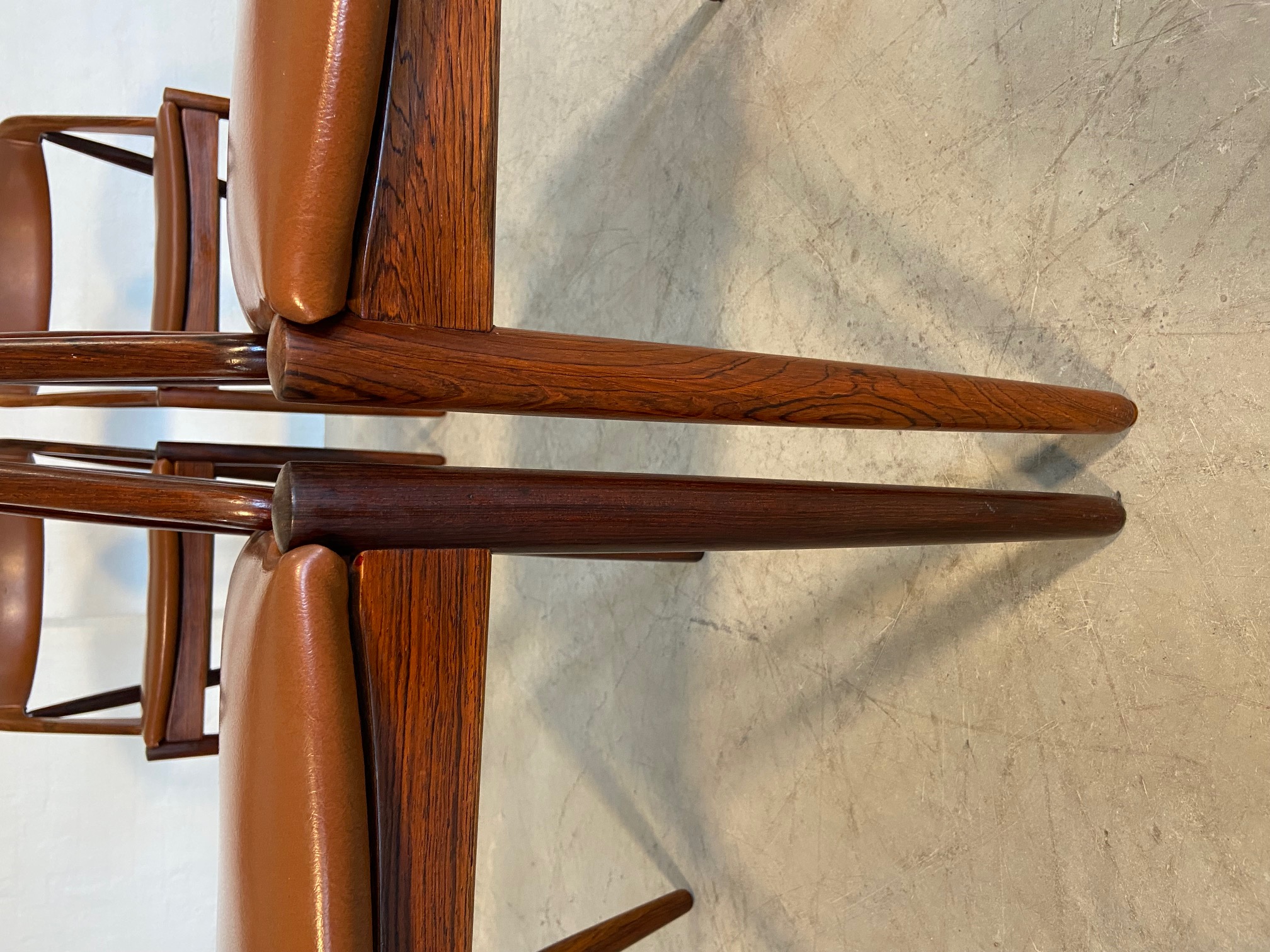 IMG_5576 Vintage Danish Kai Kristiansen Model 31 Dining Chairs – Set of 4 in Rosewood