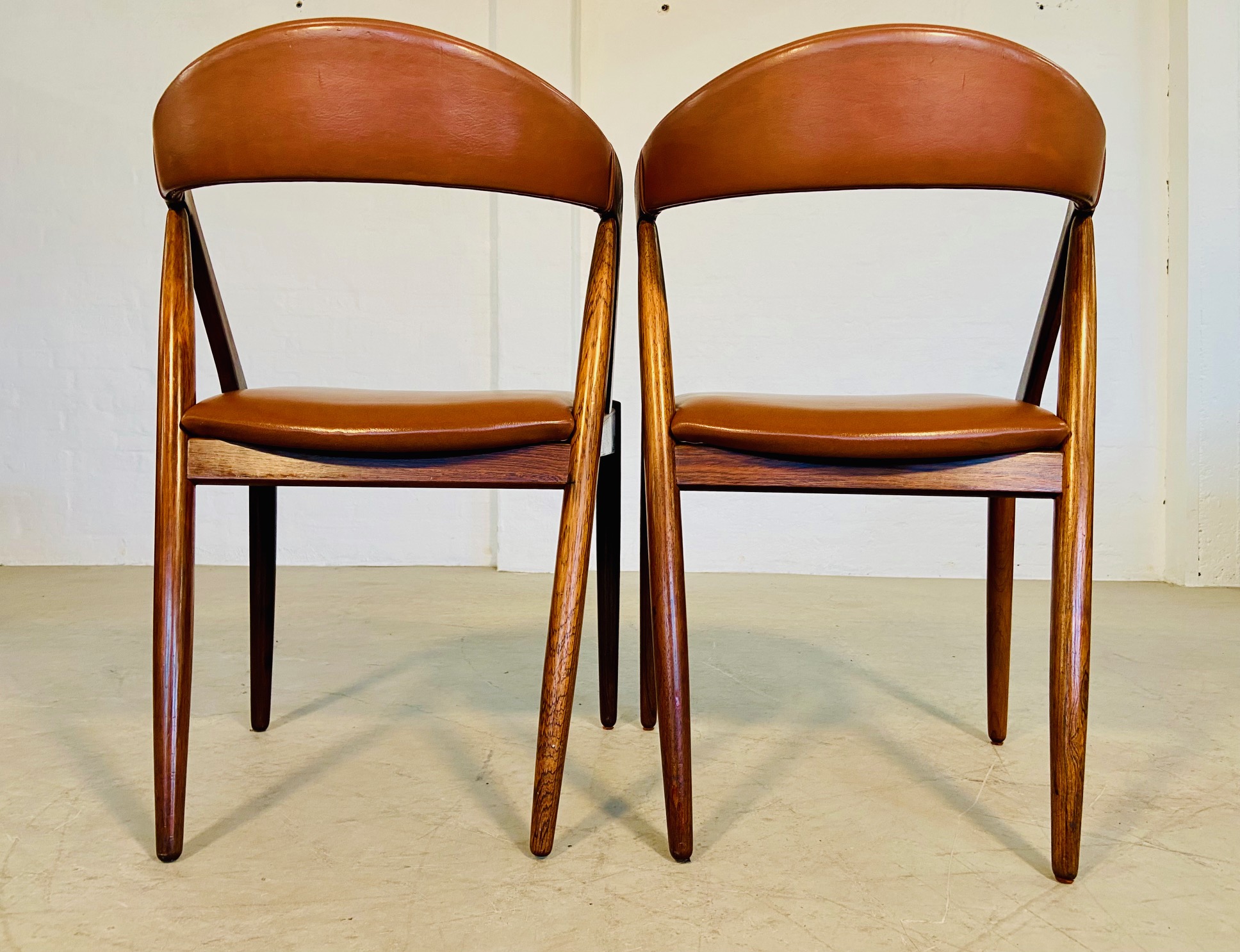 IMG_5584 Vintage Danish Kai Kristiansen Model 31 Dining Chairs – Set of 4 in Rosewood