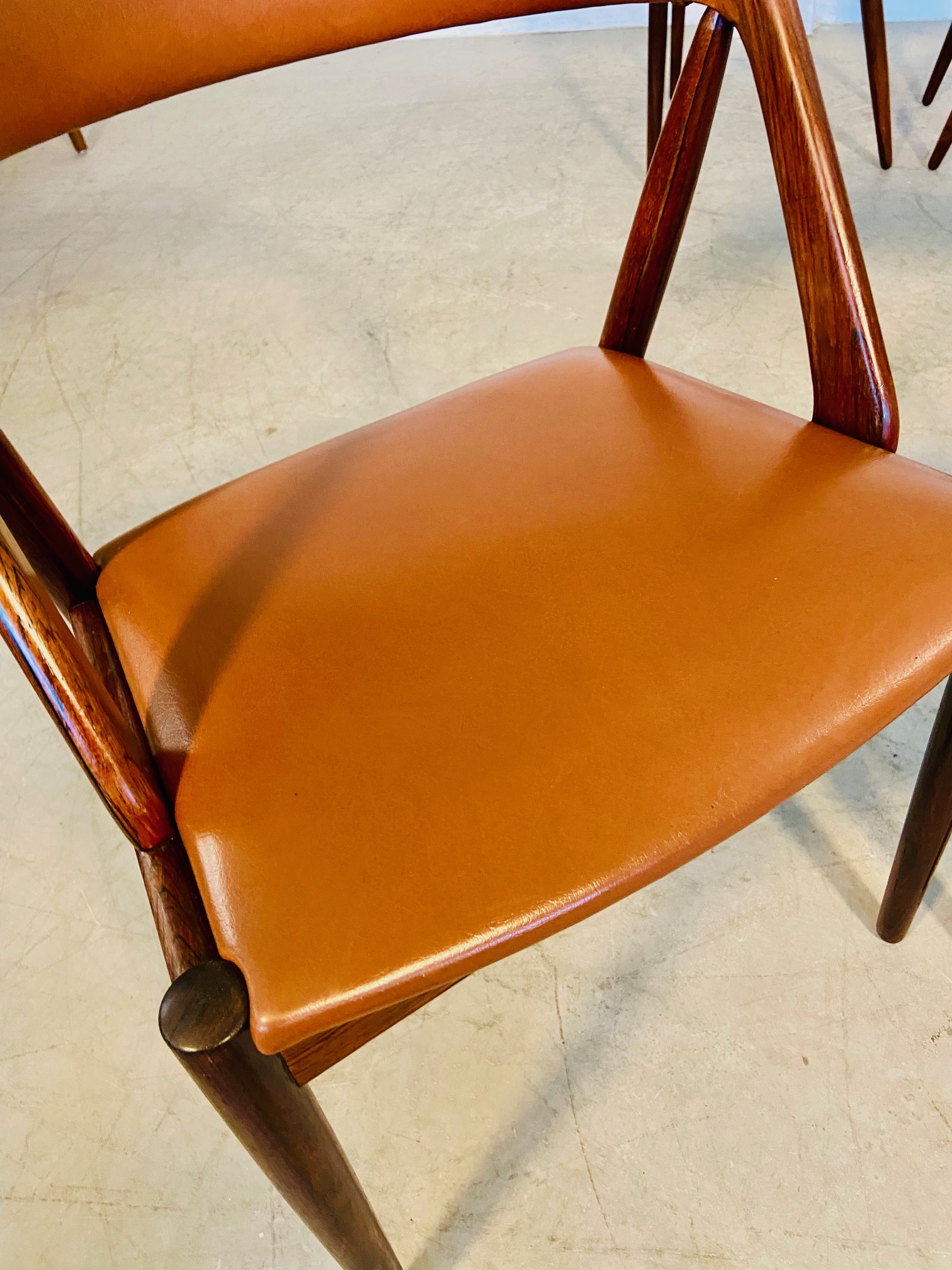 IMG_5589 Vintage Danish Kai Kristiansen Model 31 Dining Chairs – Set of 4 in Rosewood