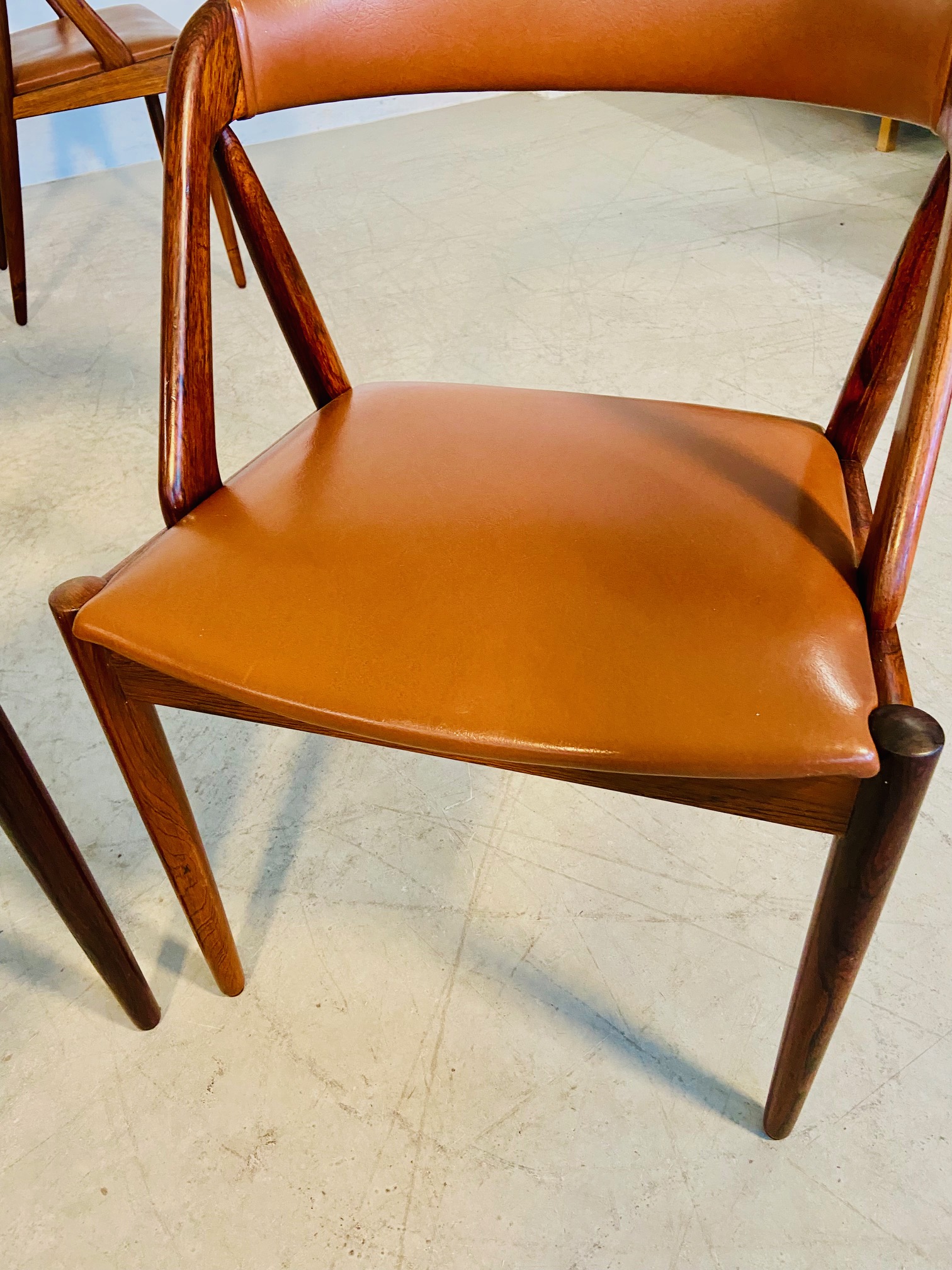 IMG_5590 Vintage Danish Kai Kristiansen Model 31 Dining Chairs – Set of 4 in Rosewood