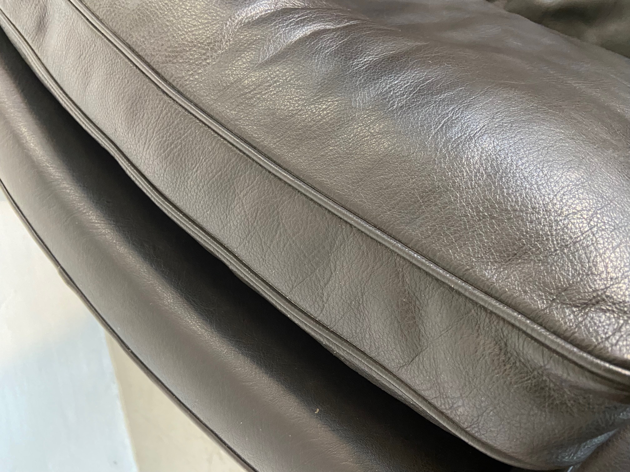 IMG_6482 Fredrik Kayser Mid-Century Leather & Rosewood Lounge Chairs β Brown Leather