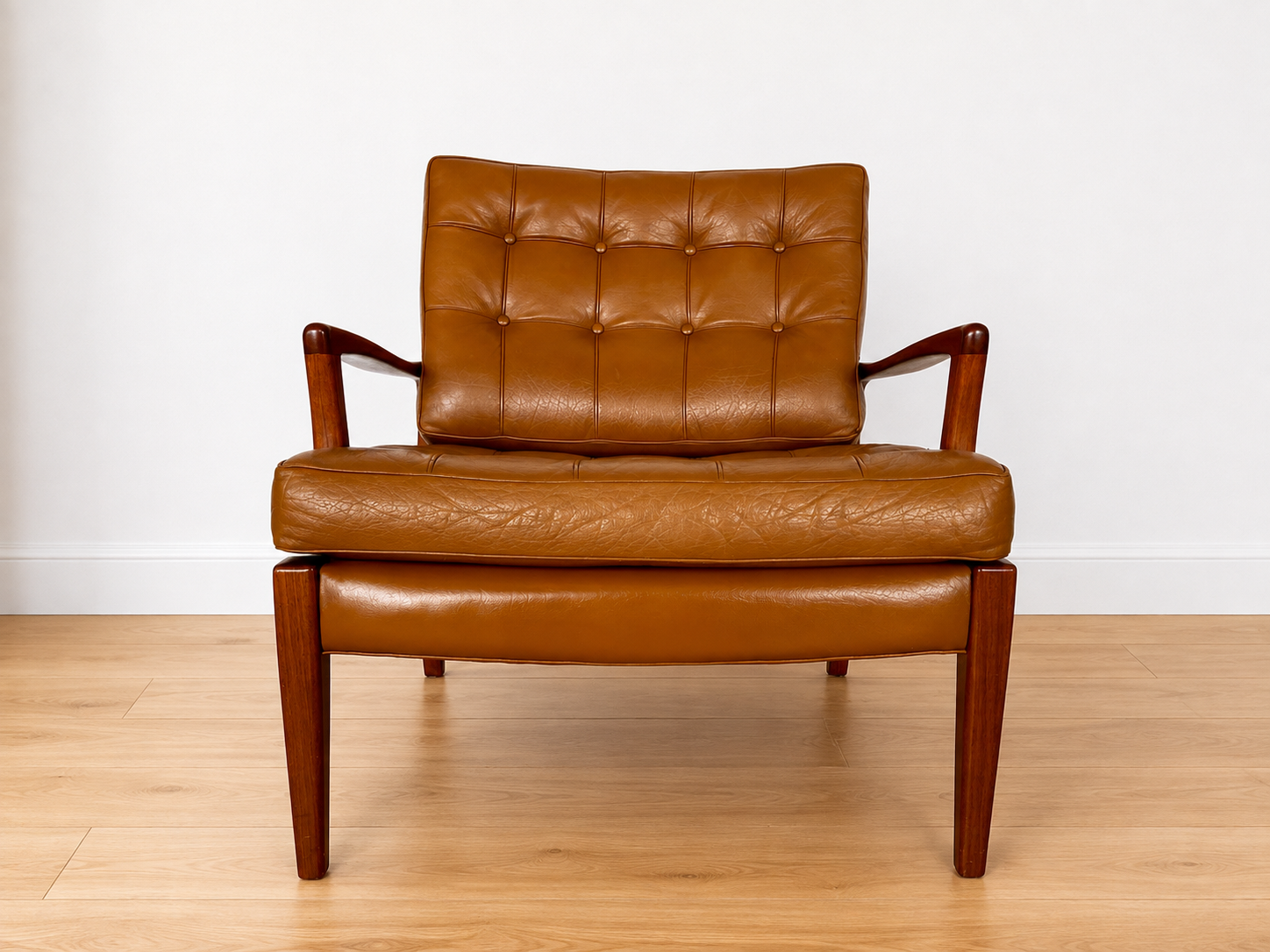 Arne Norell Easy Chair Model "Löven", 1960s