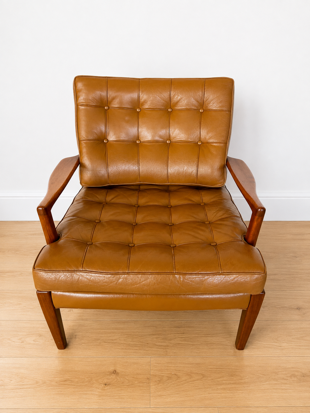 Arne Norell Easy Chair Model "Löven", 1960s