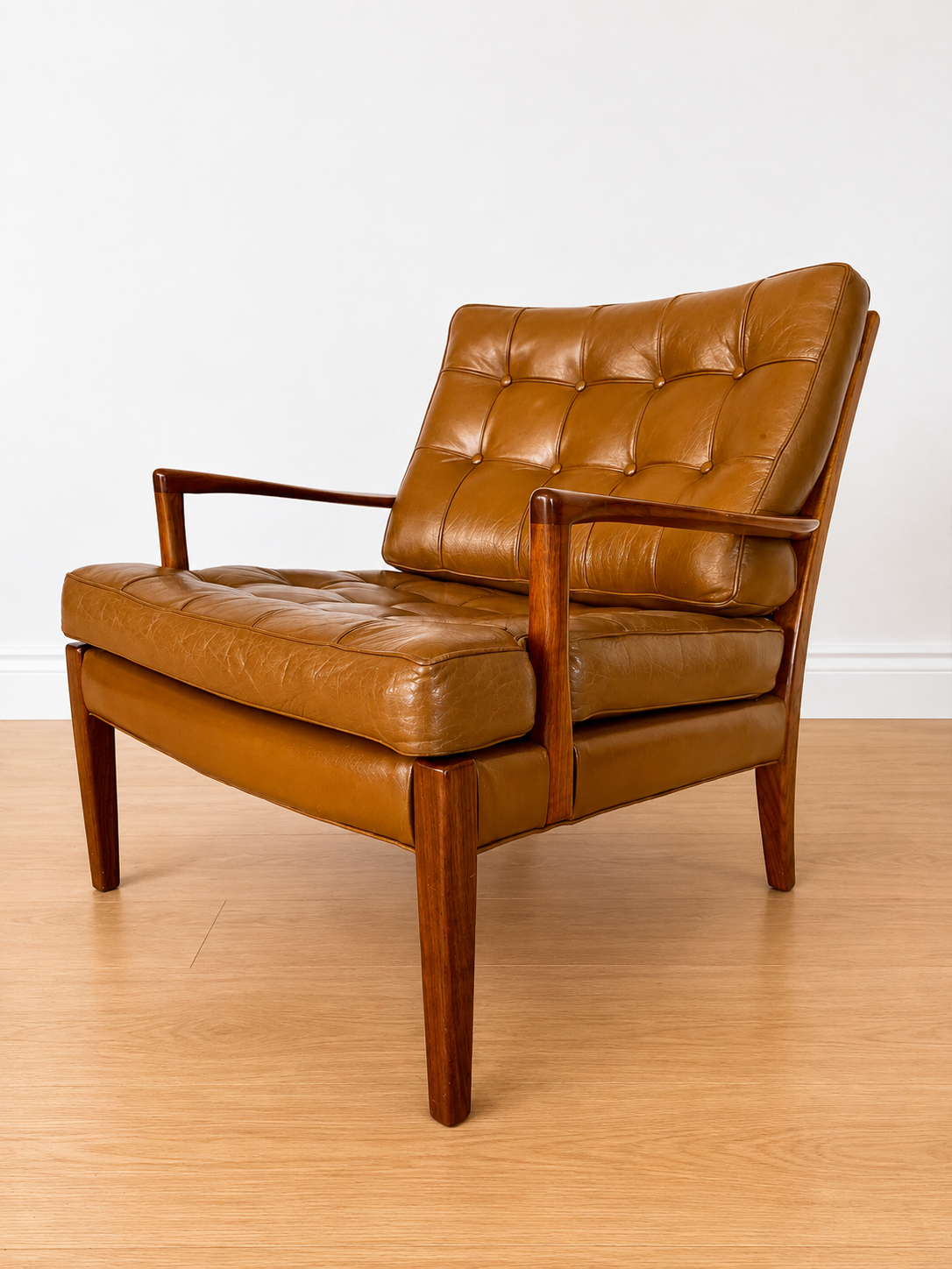 Arne Norell Easy Chair Model "Löven", 1960s