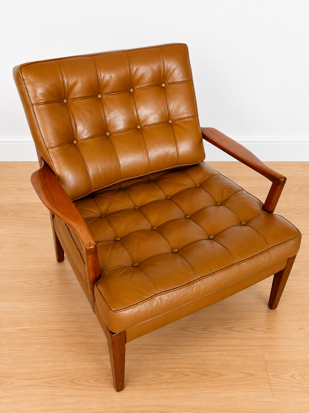 Arne Norell Easy Chair Model "Löven", 1960s