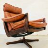 Vintage Danish Deluxe Gote Mobler Reclining Lounge Chair 1970s