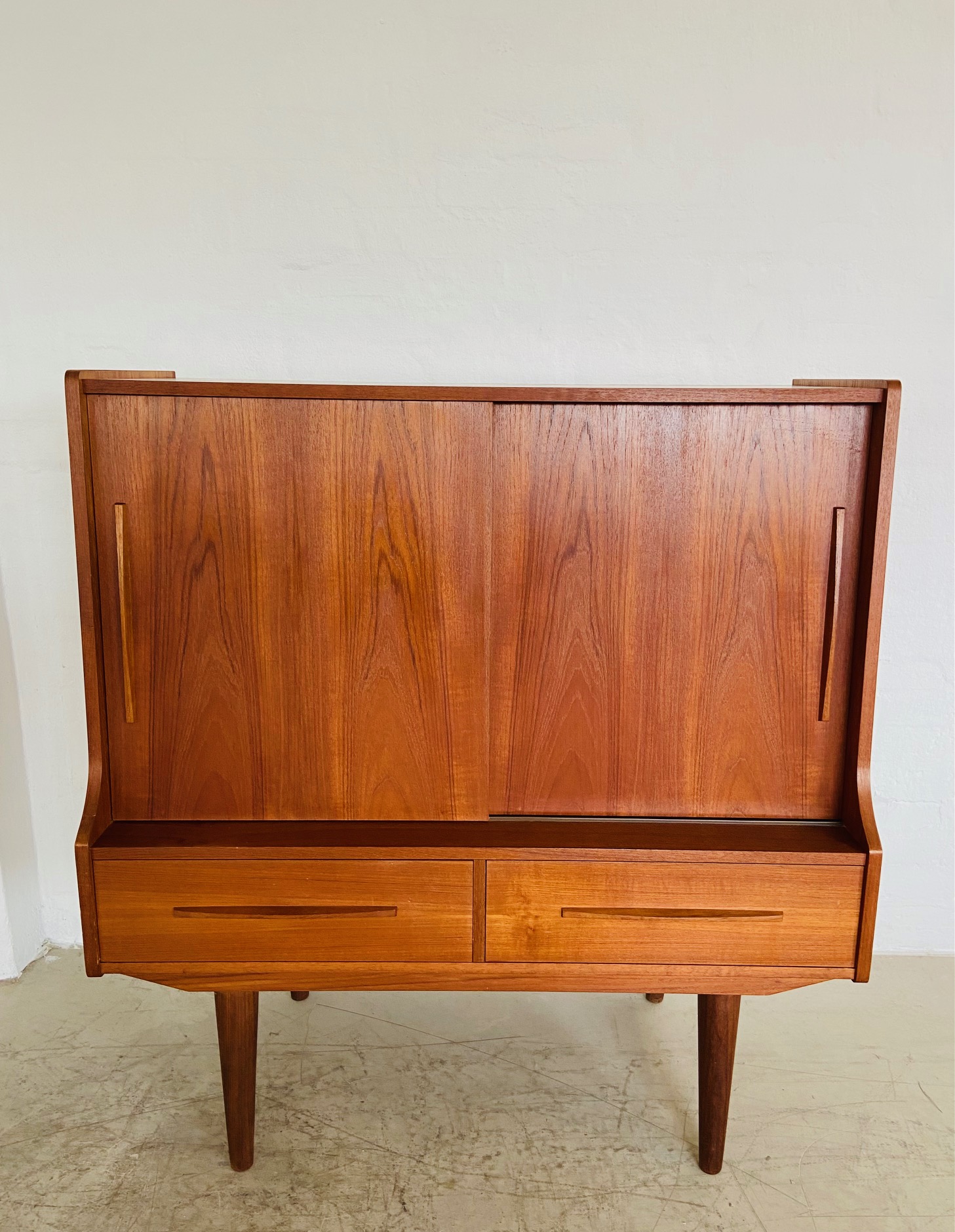 Vintage Danish Mid Century Teak/Bar Cabinet  1960