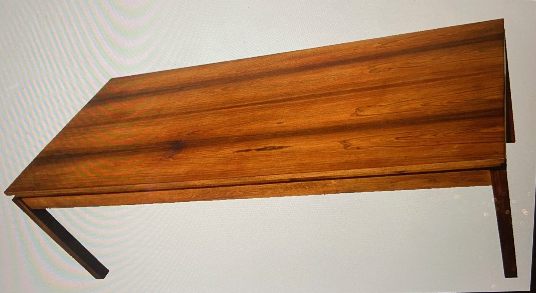 Vintage Danish Mid Century Rosewood  Coffee Table 1960's