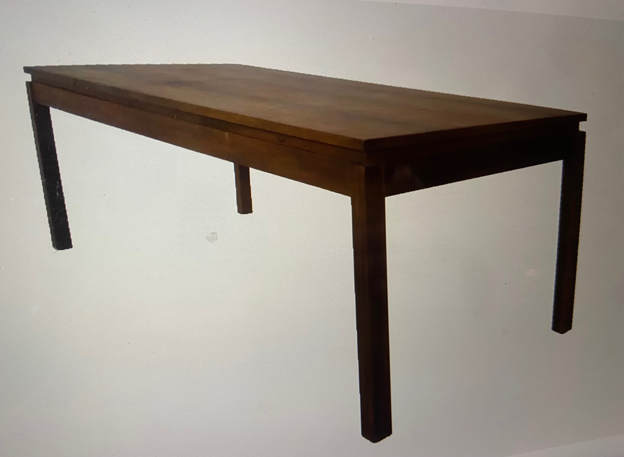 Vintage Danish Mid Century Rosewood  Coffee Table 1960's