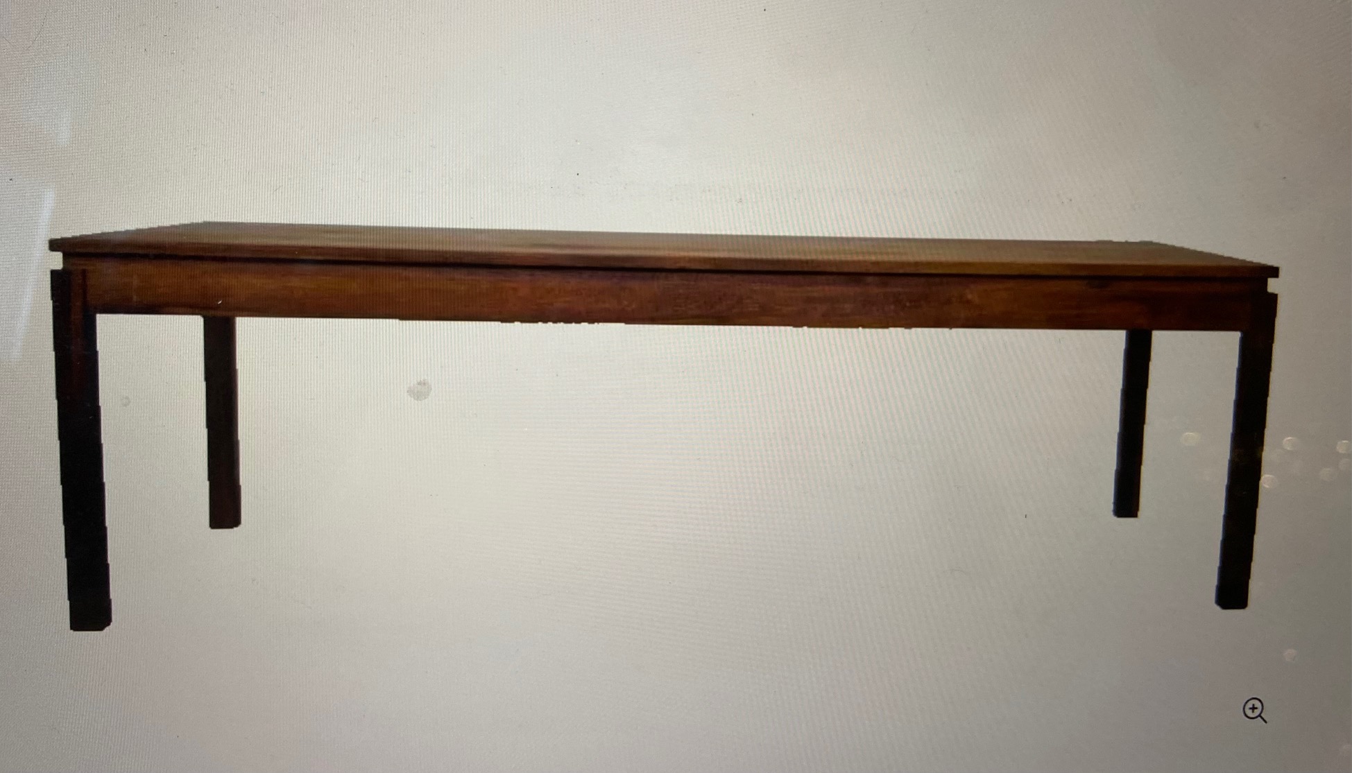 Vintage Danish Mid Century Rosewood  Coffee Table 1960's