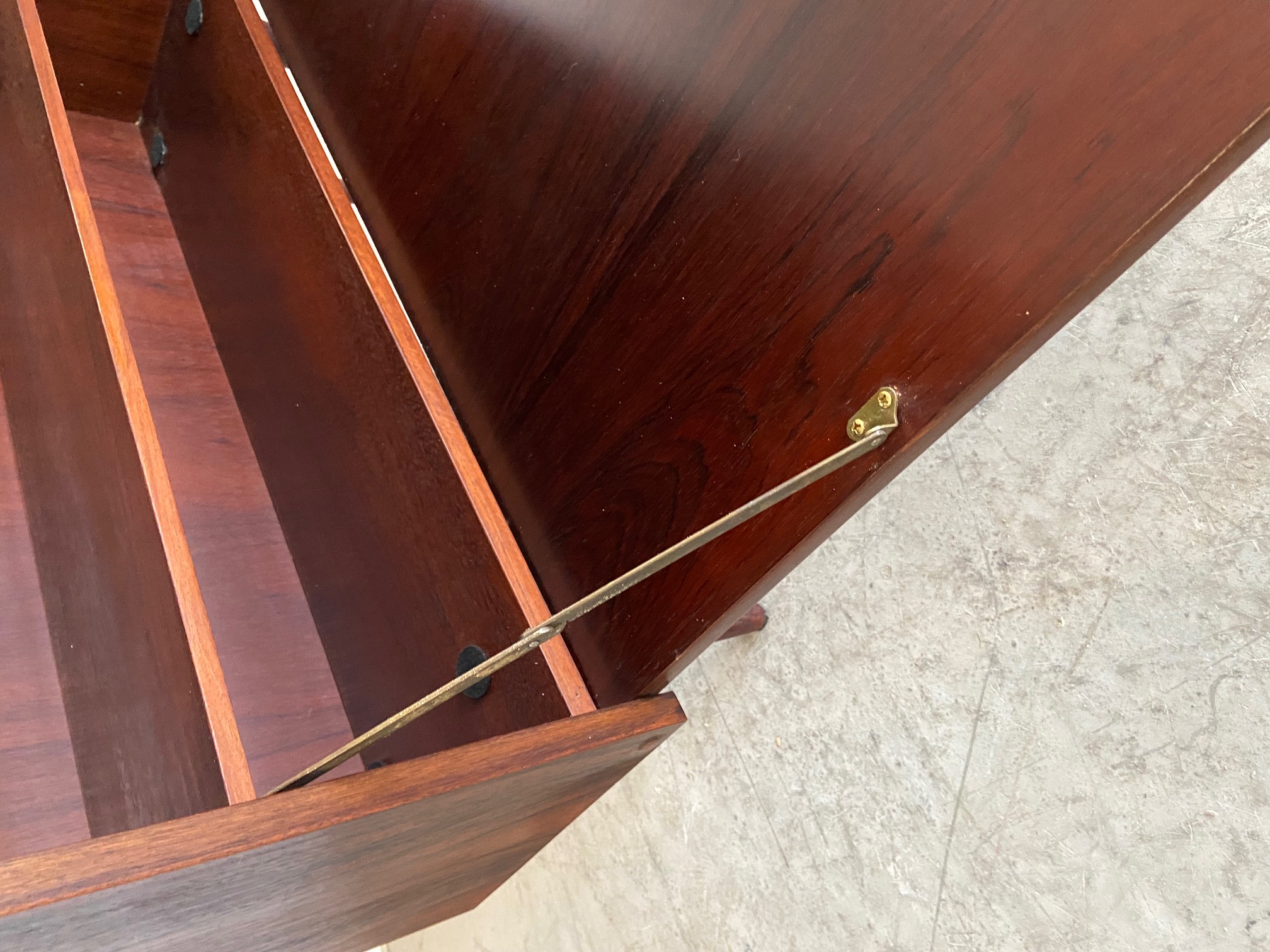 Danish Retro Vintage Bookcase in Rosewood 1965