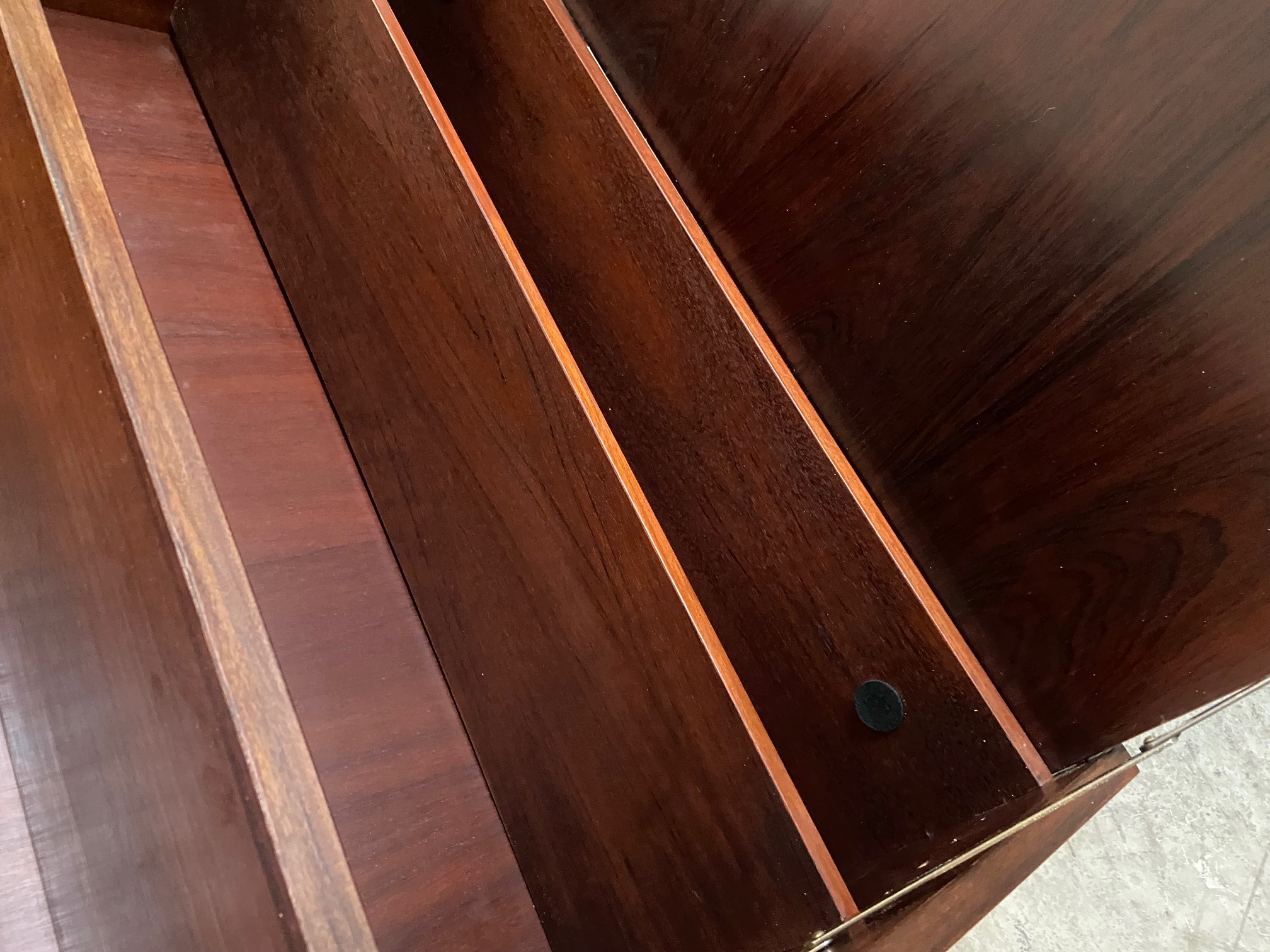 Danish Retro Vintage Bookcase in Rosewood 1965