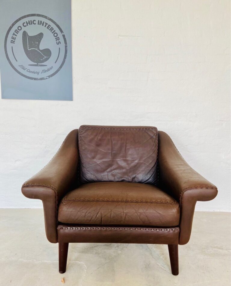 Vintage Danish Mid Century Aage Christiansen "Matador" Chair