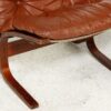 Vintage Norwegian Mid Century Leather Seista Chairs By Ingmar Relling