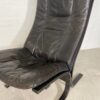 Vintage Norwegian Mid Century Leather Chaise Lounge Chair By Ingmar Relling