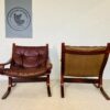 Vintage Norwegian Mid Century Leather Seista Chairs by Ingmar Relling