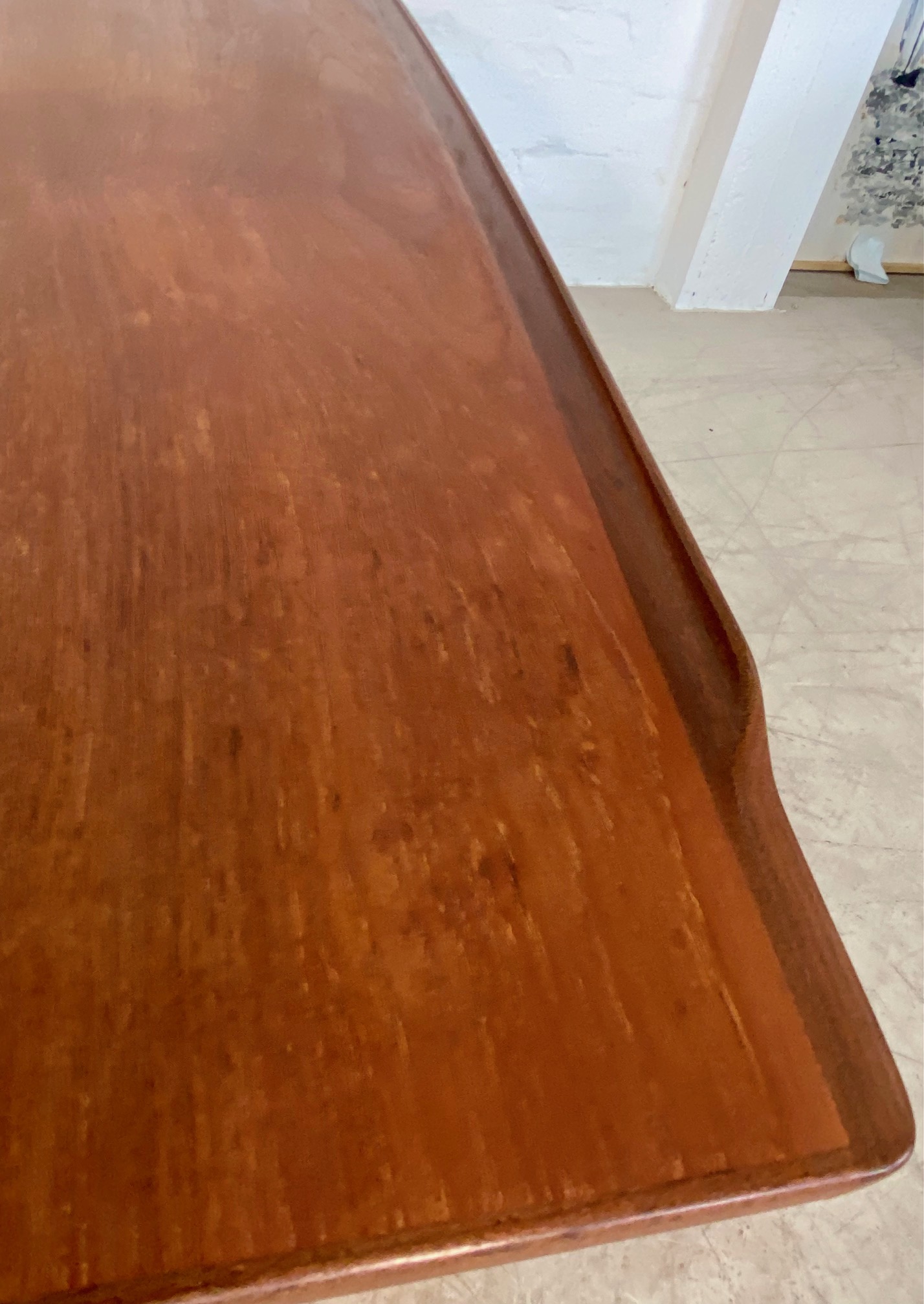 Vintage Retro Danish Mid Century Teak Boomerang Desk 1960,s