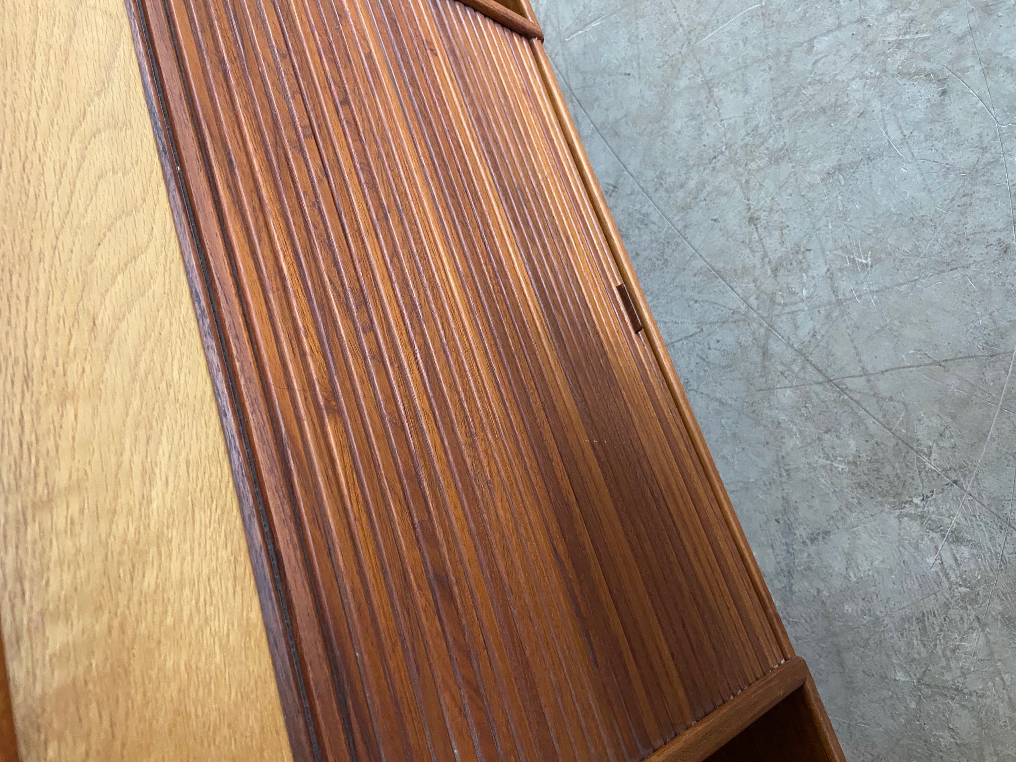 Vintage Retro Danish Teak and Oak Desk by Børge Mogensen for Søborg Møbelfabrik, 1960s