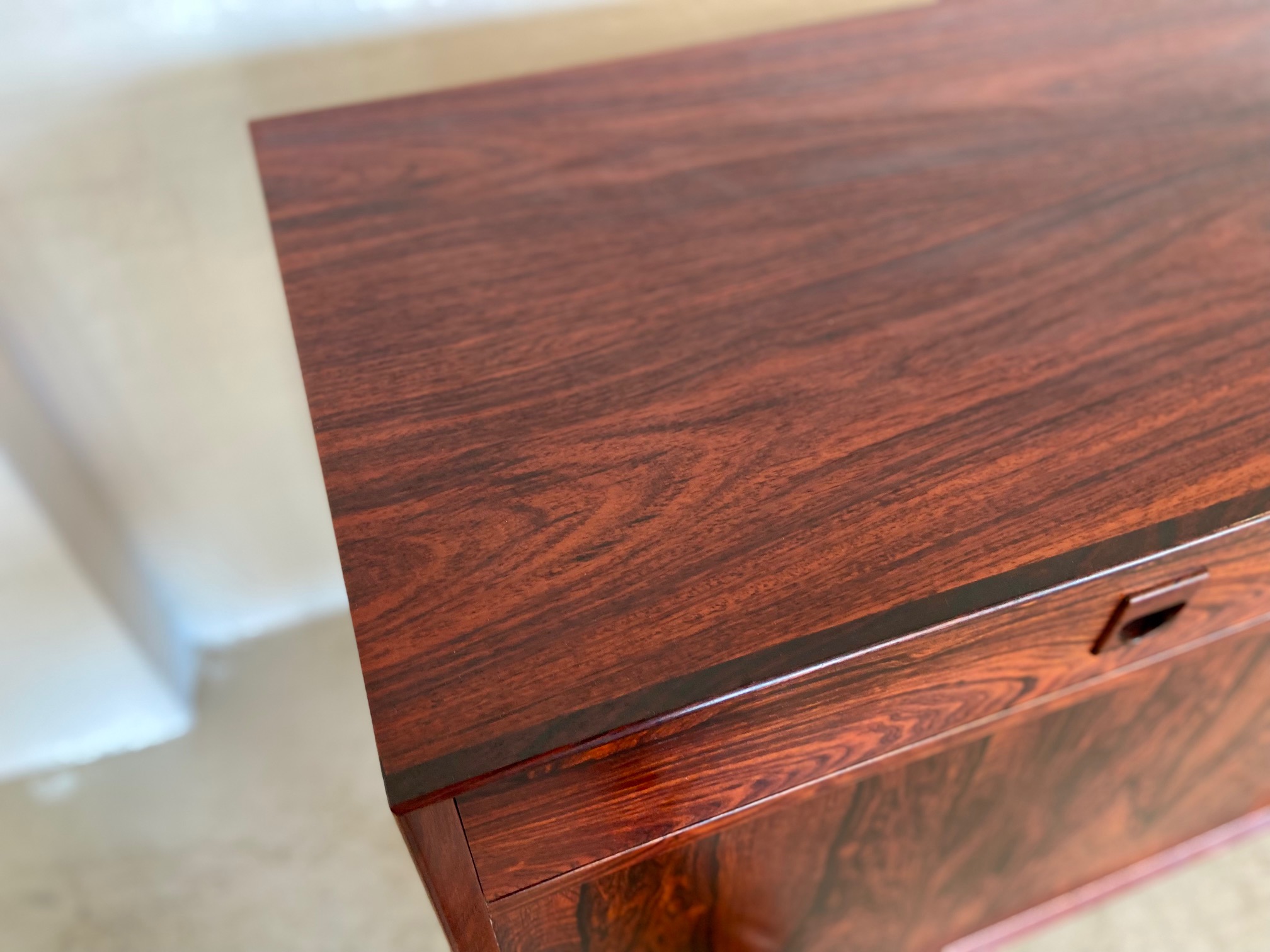 VINTAGE RETRO DANISH MID CENTURY ROSEWOOD SIDEBOARD BY BROUERS 1960,s