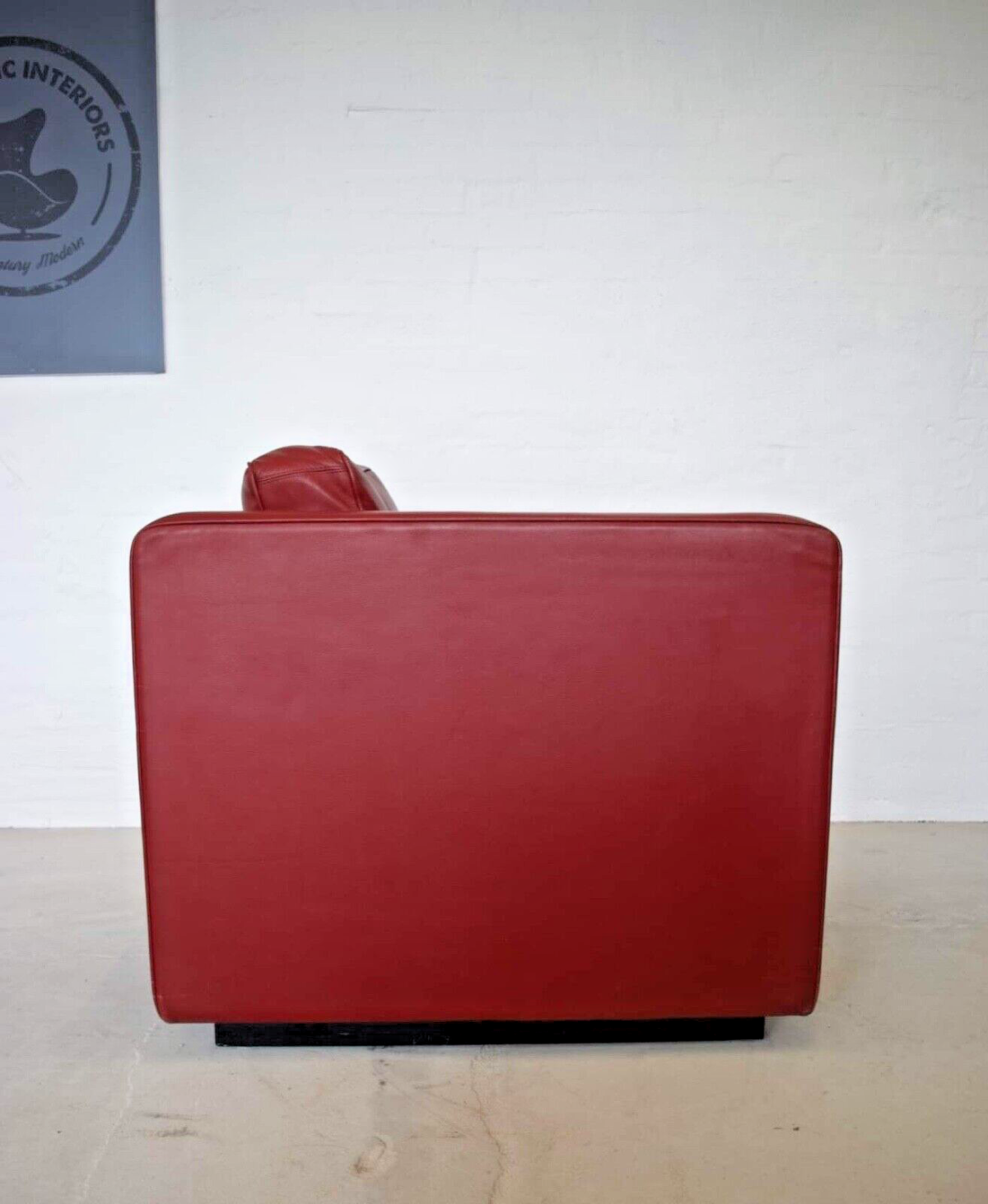 Vintage Danish Cognac Leather Lounge Chair