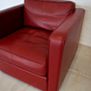 Vintage Danish Cognac Leather Lounge Chair