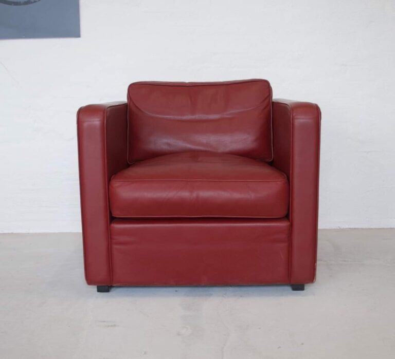 Vintage Danish Cognac Leather Lounge Chair