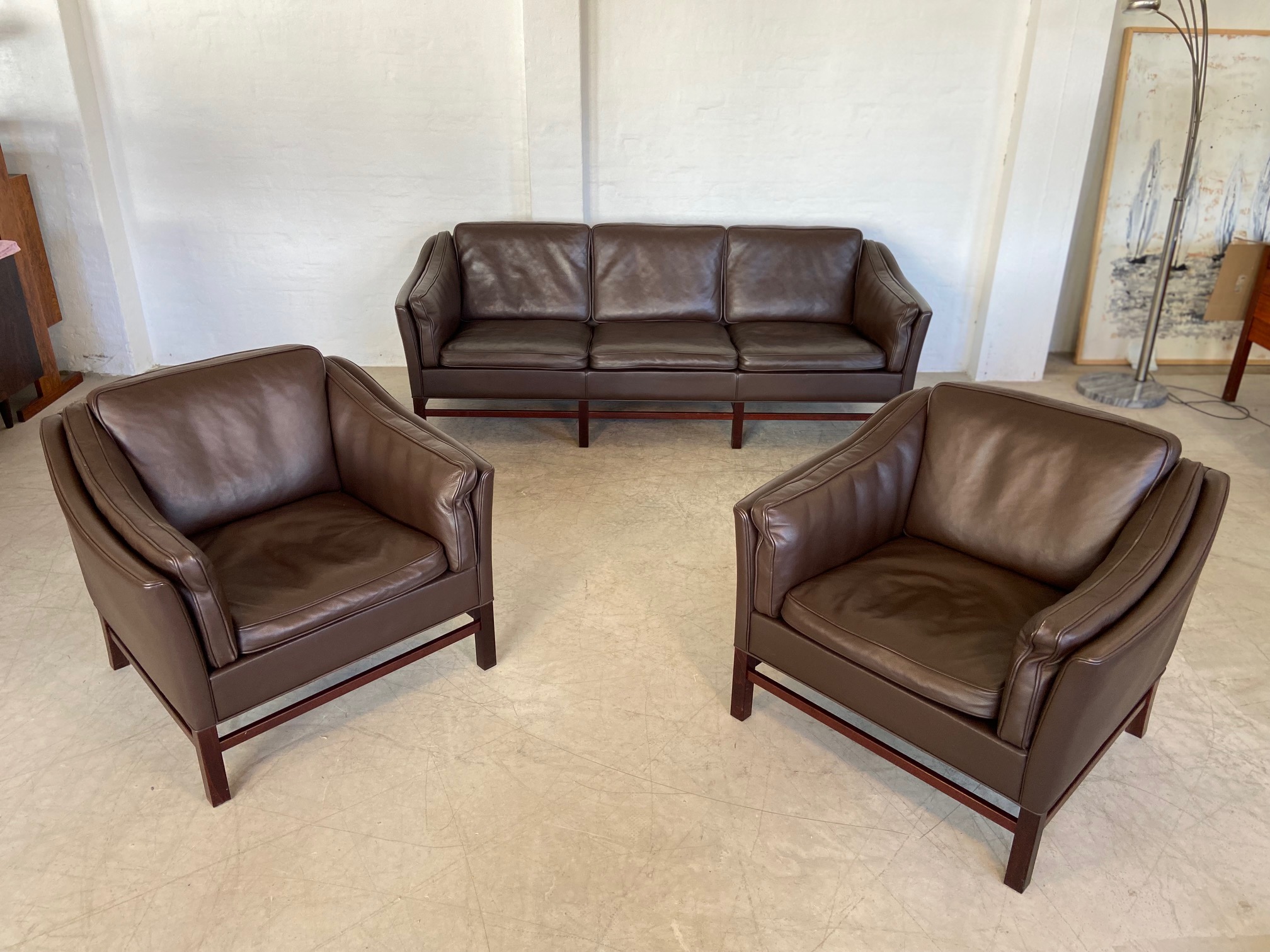 Vintage Danish 3 person sofa by Georg Thams for Grant Møbelfabrik