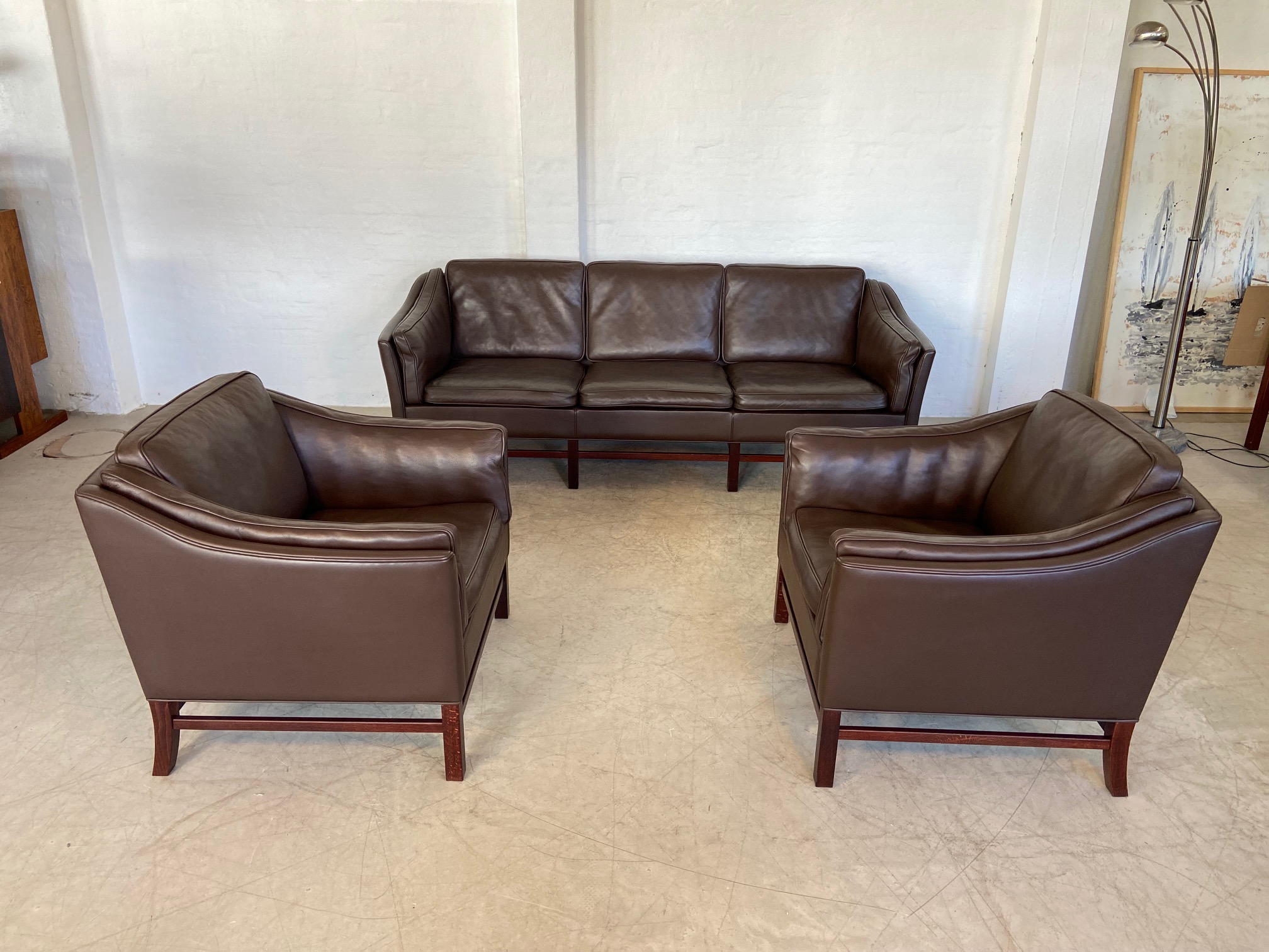 Vintage Danish 3 person sofa by Georg Thams for Grant Møbelfabrik