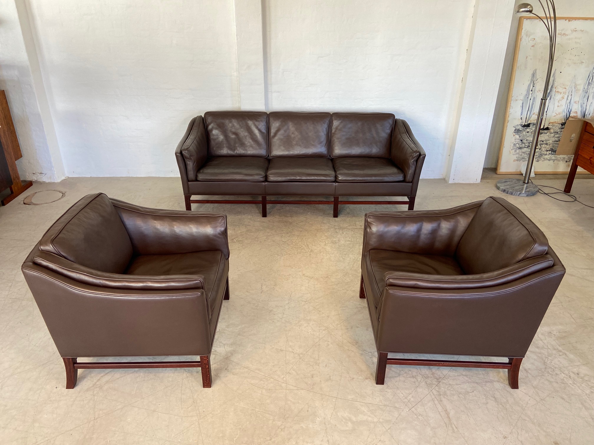 Vintage Danish 3 person sofa by Georg Thams for Grant Møbelfabrik