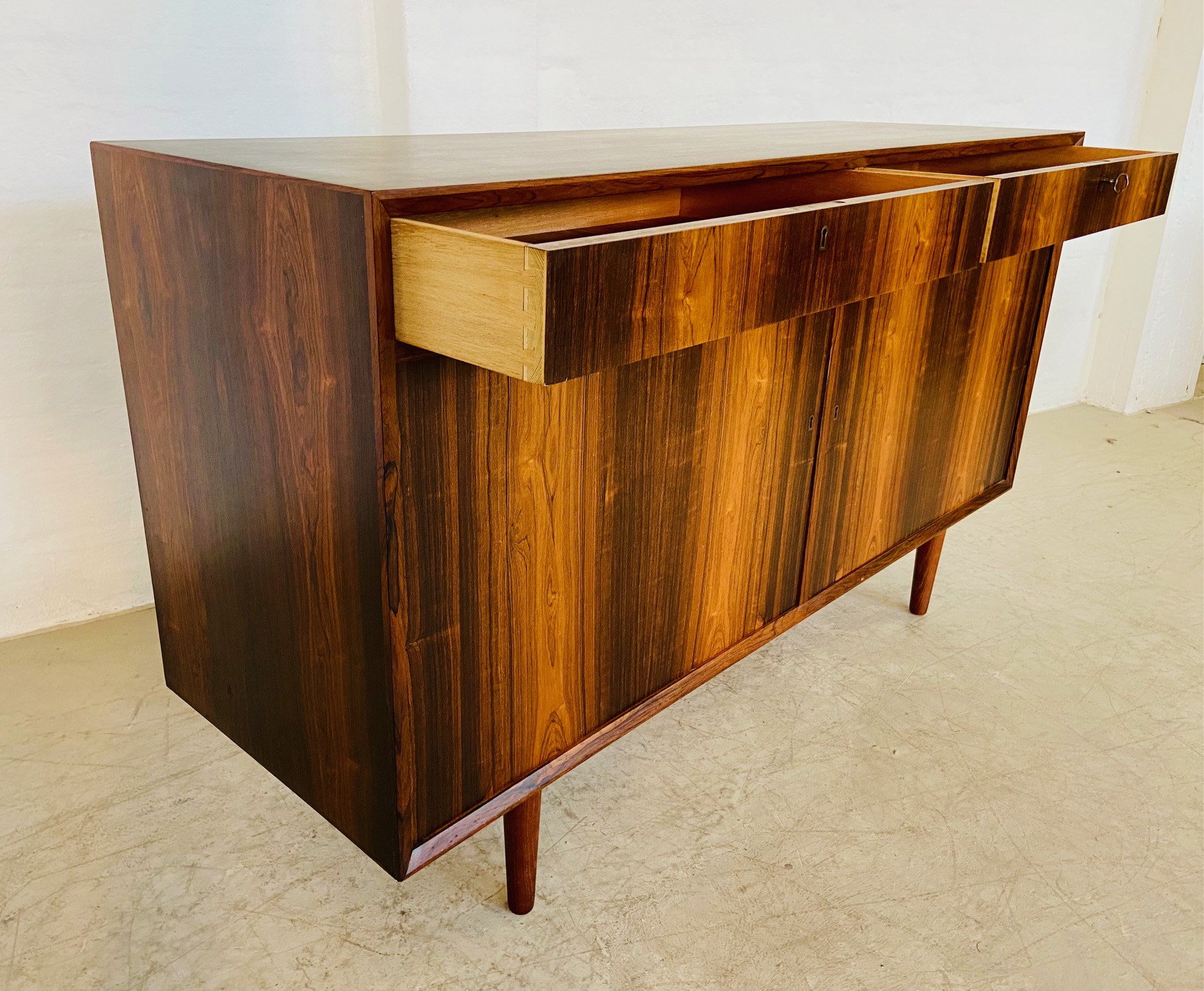 Vintage Danish Mid-Century Rosewood Sideboard by Poul Cadovius 1960s