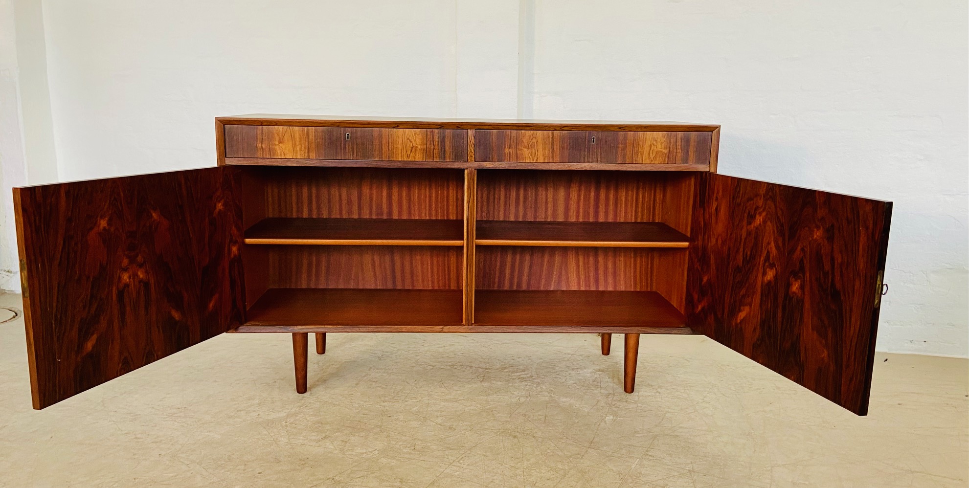 Vintage Danish Mid-Century Rosewood Sideboard by Poul Cadovius 1960s