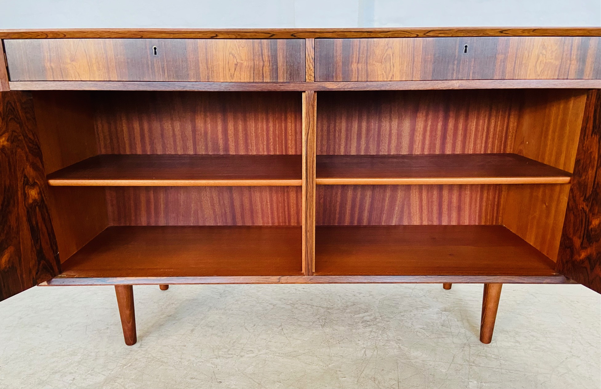 Vintage Danish Mid-Century Rosewood Sideboard by Poul Cadovius 1960s