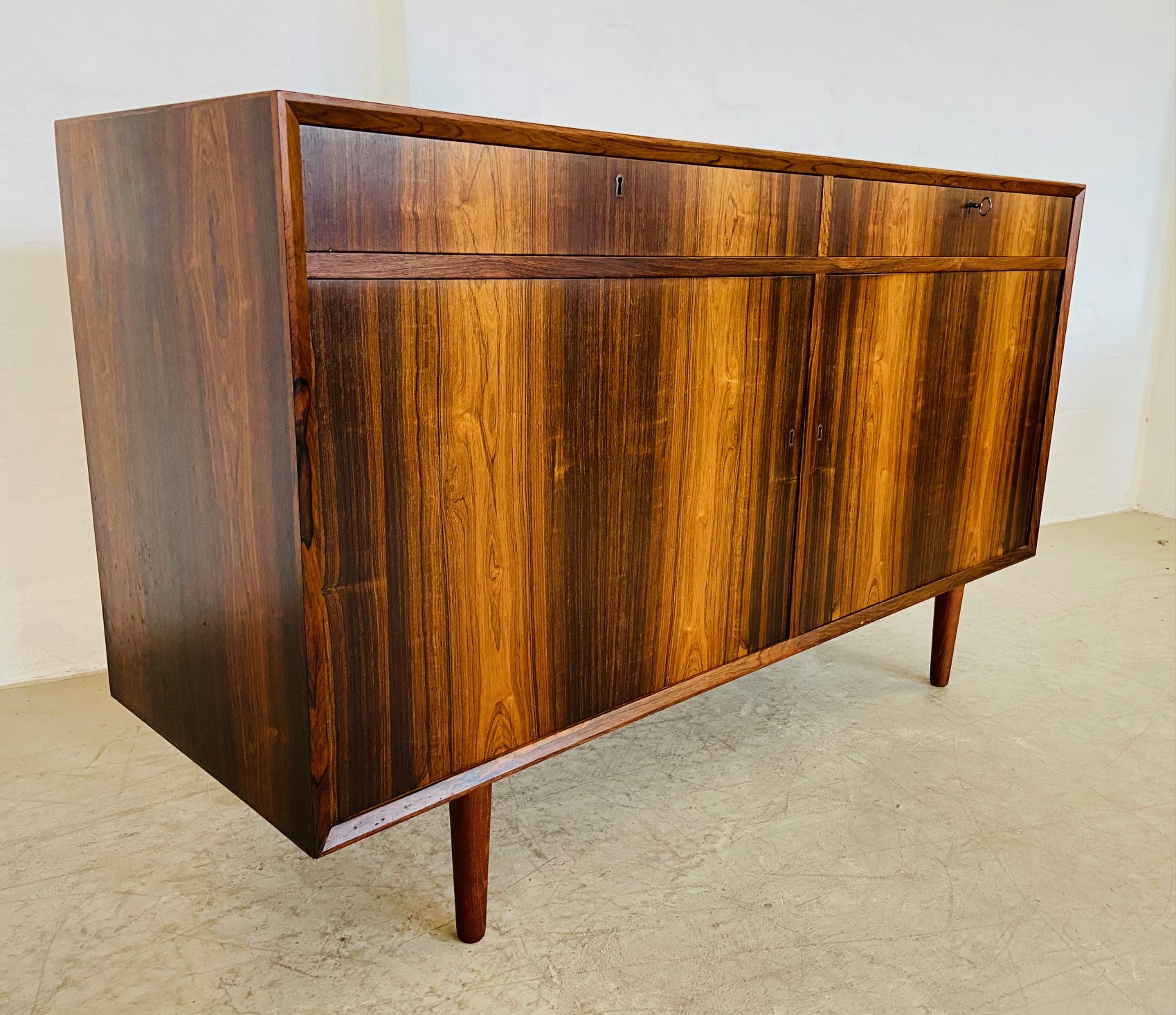 Vintage Danish Mid-Century Rosewood Sideboard by Poul Cadovius 1960s