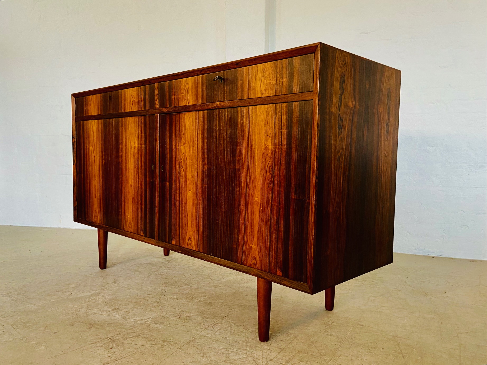 Vintage Danish Mid-Century Rosewood Sideboard by Poul Cadovius 1960s