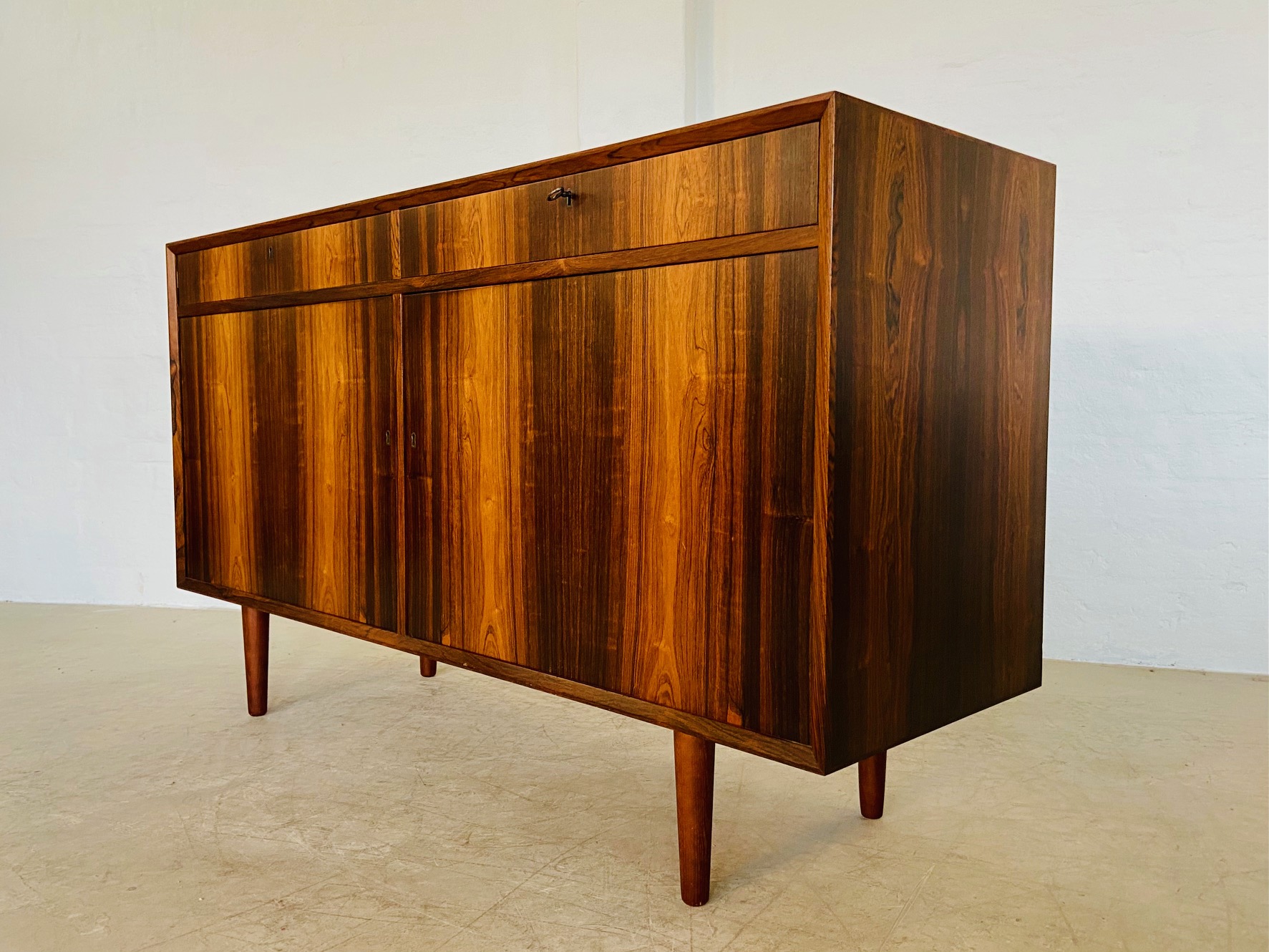 Vintage Danish Mid-Century Rosewood Sideboard by Poul Cadovius 1960s