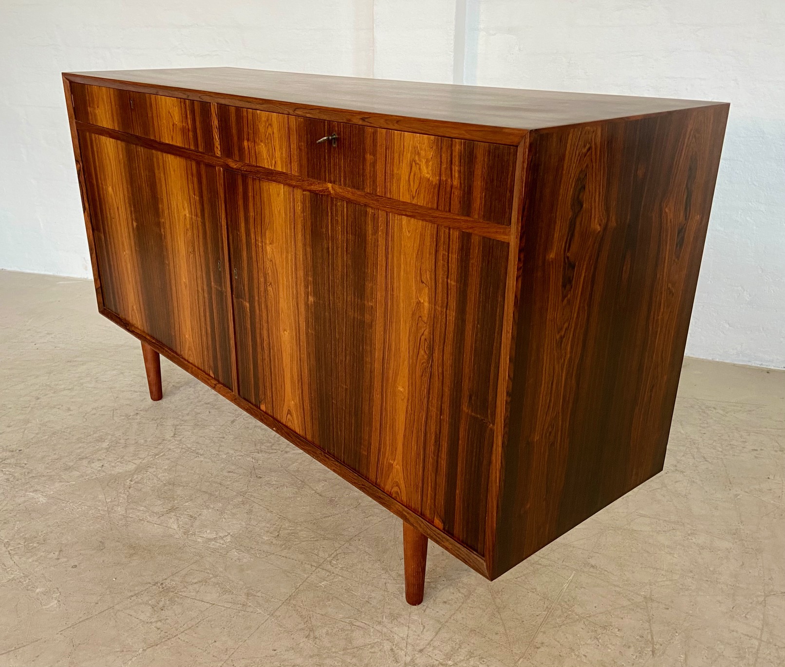Vintage Danish Mid-Century Rosewood Sideboard by Poul Cadovius 1960s