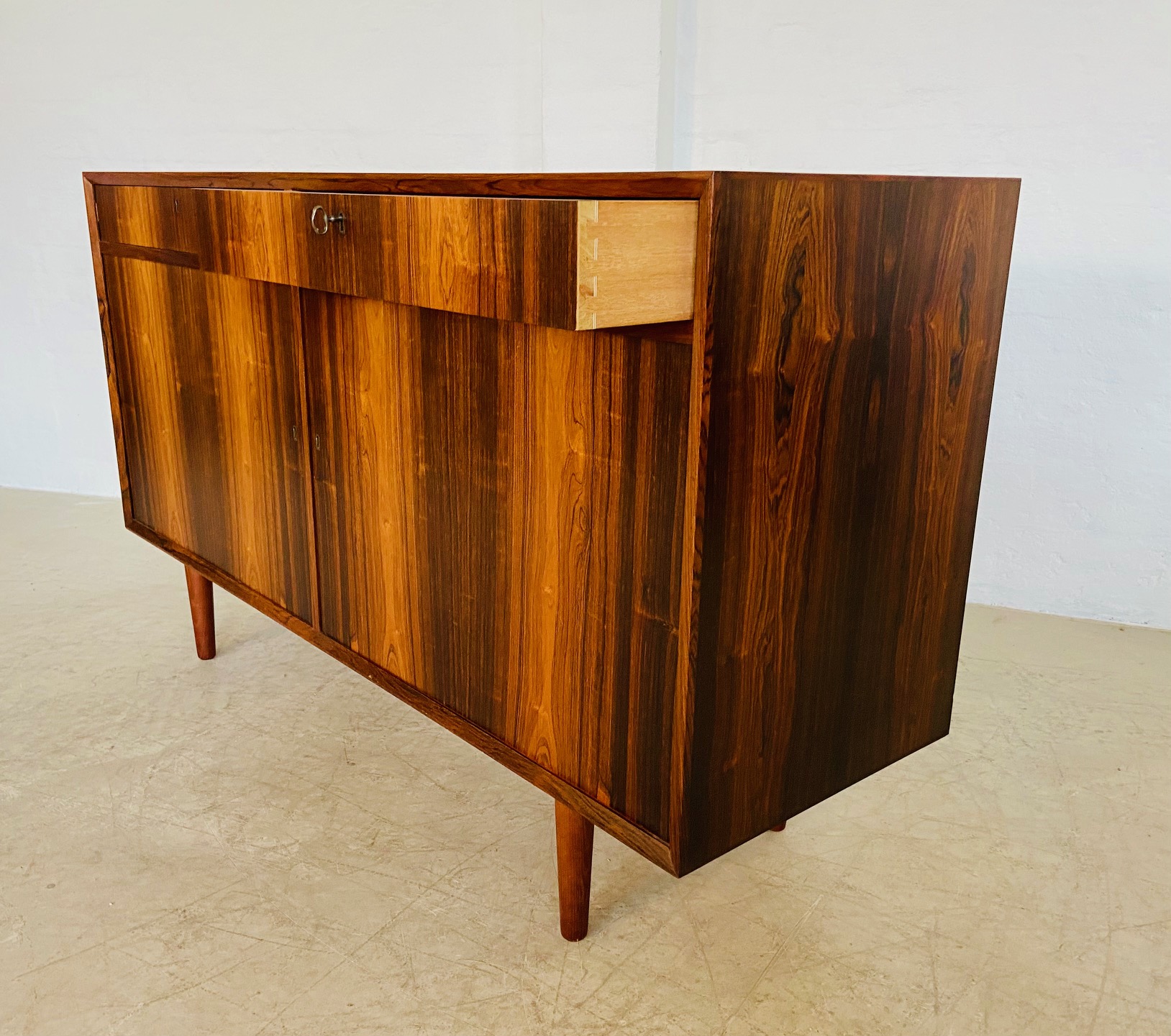Vintage Danish Mid-Century Rosewood Sideboard by Poul Cadovius 1960s