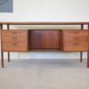 Vintage Retro Danish Mid Century Teak Desk By Kai Kristiansen