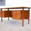 Vintage Retro Danish Mid Century Teak Desk By Kai Kristiansen