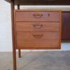 Vintage Retro Danish Mid Century Teak Desk By Kai Kristiansen