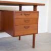 Vintage Retro Danish Mid Century Teak Desk By Kai Kristiansen