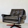 image Vintage Danish Mid Century Svend Skipper Lounge Chair 1970's