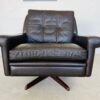 image Vintage Danish Mid Century Svend Skipper Lounge Chair 1970's